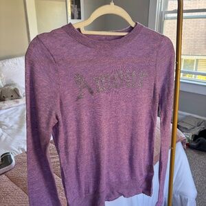 Zadig & Voltaire Miss Bis Amour purple cashmere sweater